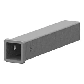 CURT 18&quot; Raw Steel Receiver Tubing (2-1/2&quot; Receiver) #49511