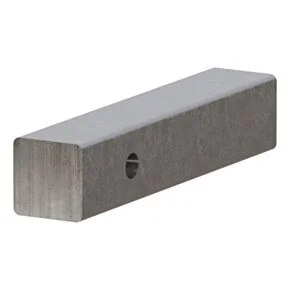 CURT 2&quot; x 10&quot; Raw Steel Hitch Bar #49529