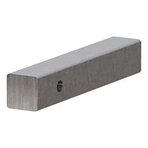 CURT 2&quot; x 12&quot; Raw Steel Hitch Bar #49530
