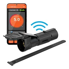 CURT Echo Mobile Trailer Brake Controller, 7-Way, Bluetooth® Smartphone Connection #51180