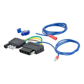 CURT 4-Way to 5-Way Flat Adapter for Boat Trailer Surge Brakes #57187