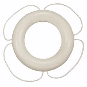 Taylor Made Aer-O-Buoy Life Rings 24&quot;, White #570002