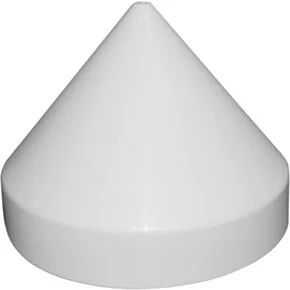 Taylor Made White Piling Cap (10&quot; Diameter) #6203