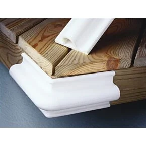 Taylor Made 90-Degree Dock Corner Bumper, White (3-1/2&quot; W x 6&quot; L) #96009