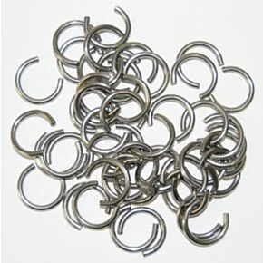Taylor Made Clinching Rings Large 50 Rings fit 3/8&quot; - 1/2&quot; cord #1045