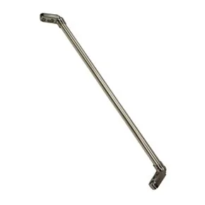 Taylor Made Windshield Support Bar - Anodized Aluminum with Chrome Fittings 16&quot; #1642