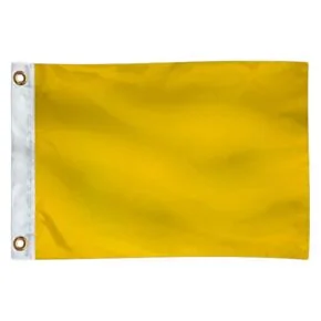 Taylor Made Signal Flag Yellow, 12&quot; x 18&quot; #32185