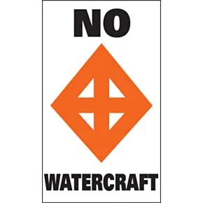 Taylor Made Sur-Mark Buoy Label - No Watercraft #46193