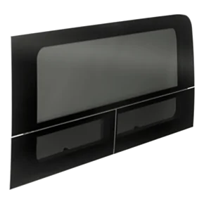 Sprinter Cargo Van Window, Rear Driver Side (Double Vent) for 144&quot; Wheelbase Models