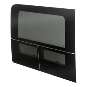 Sprinter Cargo Van Window, Rear Passenger Side (Double Vent) for 170&quot; Wheelbase Models