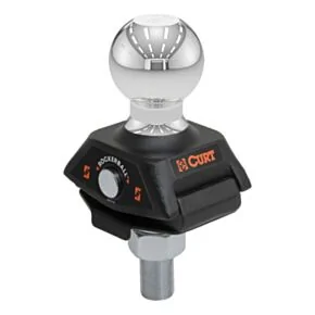 CURT RockerBall 2" Cushion Hitch Trailer Ball (3/4" Shank, 3,500 lbs., Packaged) #40246