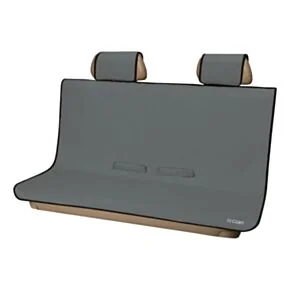 CURT Seat Defender 58&quot; x 55&quot; Removable Waterproof Grey Bench Seat Cover #18510