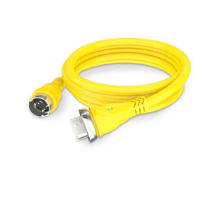 Furrion Powersmart™ 50&#039; RV Power Cord - 50A, 125/250V, Yellow #F50250-SY-AM