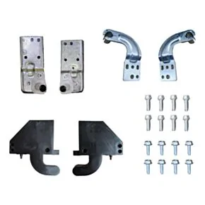 Furrion 20.6 cu. ft. Side-By-Side RV Refrigerator Hinge Kit - Top Left, Top Right, Bottom Left, Bottom Right, All Hinge Covers, Screws #C-FCR21ACASA-050