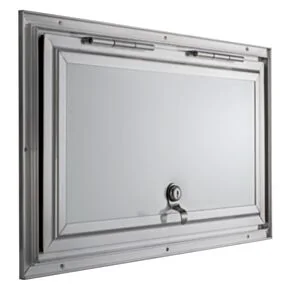 Lippert Rectangle RV Baggage Door - 18.5&quot;W x 10&quot;H #2-302151