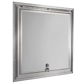 Lippert Square RV Baggage Door - 18&quot;W x 18&quot;H #2-302150
