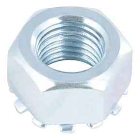 Lippert Trailer Brake Hex Lock Mounting Nut - 7/16&quot;-20 Thread Size #2021136186