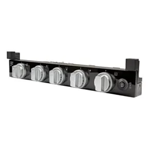 Furrion Replacement 2-in-1 RV Gas Range Oven Front Black Glass Panel Module #C-FGR17G3A2-BG-041
