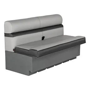 Rockport™ 50&quot; Straight Pontoon Boat Bench Seat - River Rock #20221094094