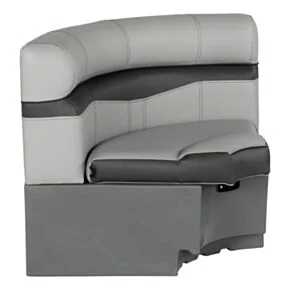 Rockport™ 32&quot; Radius Pontoon Corner Seat - River Rock #20221094114