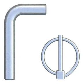 CURT Replacement Gooseneck Safety Chain Anchor Pins (Fits 60617) #19250