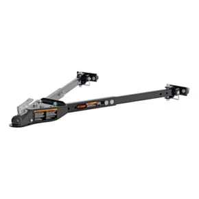 CURT Universal Tow Bar with 2&quot; Coupler, 5,000 lbs, Adjusts 26&quot; to 40&quot; #19750