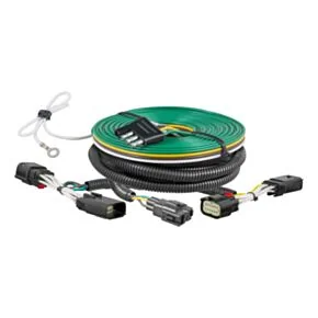 CURT Custom Towed-Vehicle RV Wiring Harness for Dinghy Towing, Fits Select Jeep Wrangler JL, Gladiator #58964