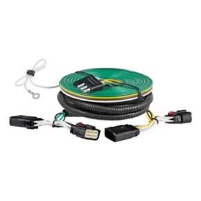 CURT 58986 Custom Towed-Vehicle RV Wiring Harness for Dinghy Towing, Fits Select Chevrolet Colorado, GMC Canyon