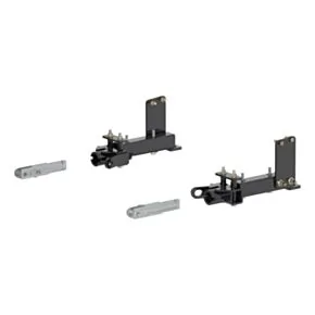 CURT 70101 Custom Tow Bar Base Plate Brackets for Dinghy Towing, Fits Select Dodge Durango, Jeep Grand Cherokee