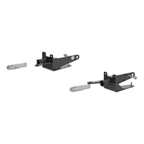 CURT 70121 Custom Tow Bar Base Plate Brackets for Dinghy Towing, Fits Select Ram 1500
