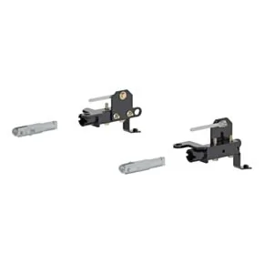 CURT 70127 Custom Tow Bar Base Plate Brackets for Dinghy Towing, Fits Select Ford Ranger