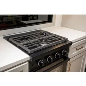 Furrion Chef Collection 24&quot; RV 3-Burner Gas Range Black #FGR24D3A1A-BL