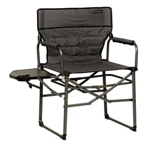 Lippert Scout XL Director Chair with Side Table - Dark Grey
