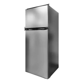 Everchill® by Furrion RV Refrigerator - 12V, 10.7 cu. ft., Left Hinge, Darker Stainless Steel #BCD280WEV804H-6/LHH