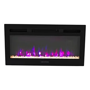 Greystone® 3-Color Crystal LED Fireplace - 31&quot; with Remote  #F31-18A