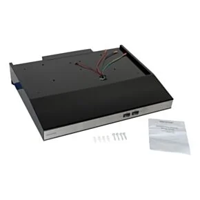 Greystone 22 Inch 12 Volt Black with Stainless Steel Front Range Hood #CXW-30-CZ02