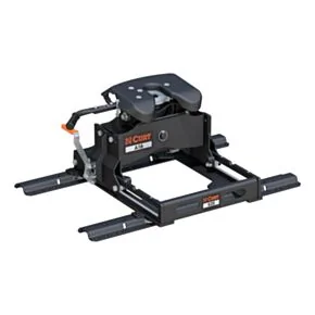 CURT A16 Sliding 5th Wheel Hitch with Rails, 16,000 lbs. #16053