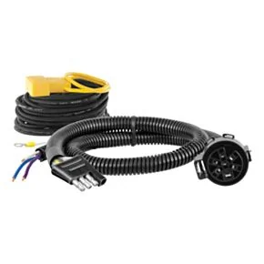 CURT 4-Way Flat Vehicle-Side to USCAR Wiring Adapter #56476