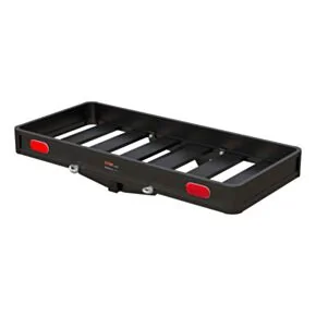 CURT ActiveLink 49&quot; x 22&quot; Aluminum Hitch Cargo Carrier #18415