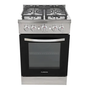 Furrion 24&quot; 4-Burner Freestanding Gas RV Range - Stainless Steel #FGR24D4MA1A-SS