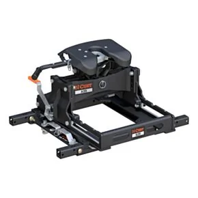 CURT 16057 A25 Sliding 5th Wheel Hitch, 25,000 lbs, Fits Select Chevy, Ford, GMC Puck System