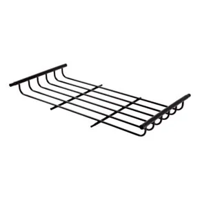 CURT 6 sq. ft. Black Steel Roof Rack Cargo Carrier Extension #18124