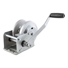CURT Hand-Crank Brake Winch, 1,500 lbs, 5:1 Gear Ratio, 10.6&quot; Handle #29615
