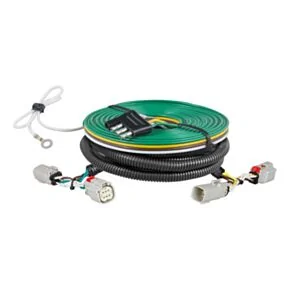 CURT 52105 Custom Towed-Vehicle RV Wiring Harness for Dinghy Towing, Fits Select Chevrolet Equinox with LED Taillights