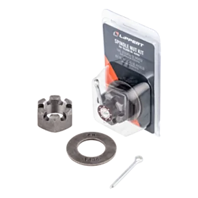 Lippert Spindle Nut Kit - 10,000-lb. Axles, 1-1/2&quot;-12 Thread Size, Round Washer #2023134021