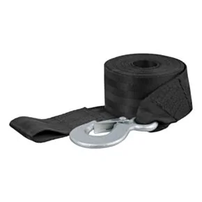 CURT 23&#039; Winch Strap with Snap Hook (4,800 lbs.) #29452