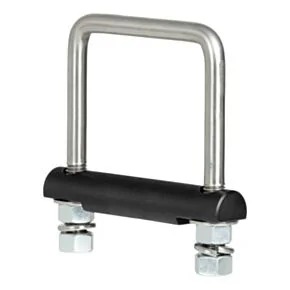 CURT Anti-Rattle Hitch Clamp Tightener for 2.5-Inch Receiver, Hollow or Solid Shanks, Stainless Steel #45388