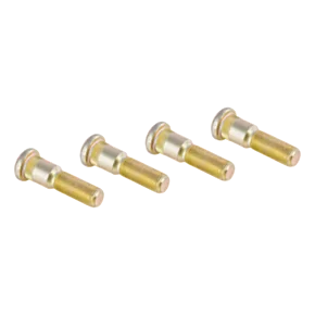 Lippert Trailer Axle Wheel Stud - 0.689&quot; Knurl, 9/16&quot;-18 Thread Size, 2-5/16&quot; Shoulder Length (4-Pack) #2024055282