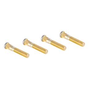 Lippert Trailer Axle Wheel Stud - 0.689&quot; Knurl, 5/8&quot;-18 Thread Size, 3-7/16&quot; Shoulder Length (4-Pack) #2024055284