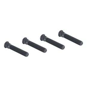 Lippert Trailer Axle Wheel Stud - 1.007&quot; Knurl, M22 x 1.5 Thread Size, 4-13/16&quot; Shoulder Length (4-Pack) #2024055285